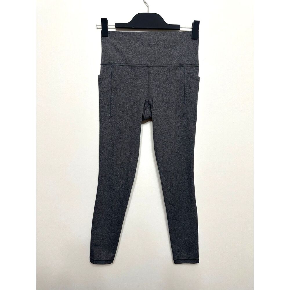 Athleta Salutation Stash Pocket II 7/8 Tight Leggings Gray Small Tall ST